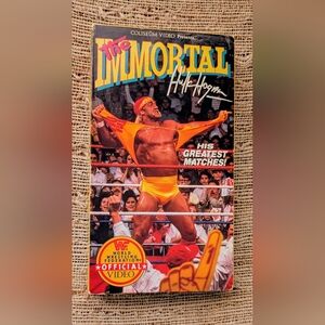 VHS The Immortal Hulk Hogan His Greatest Matches WWF | RARE Hogan Vs. Flair